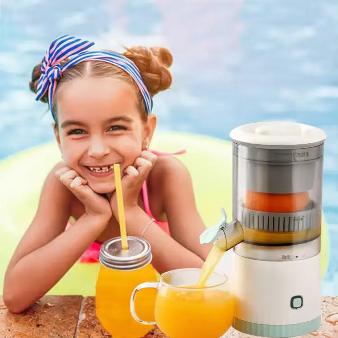 🥤 Portable Automatic Mini Juicer – Extracteur de Jus Rechargeable 🔋